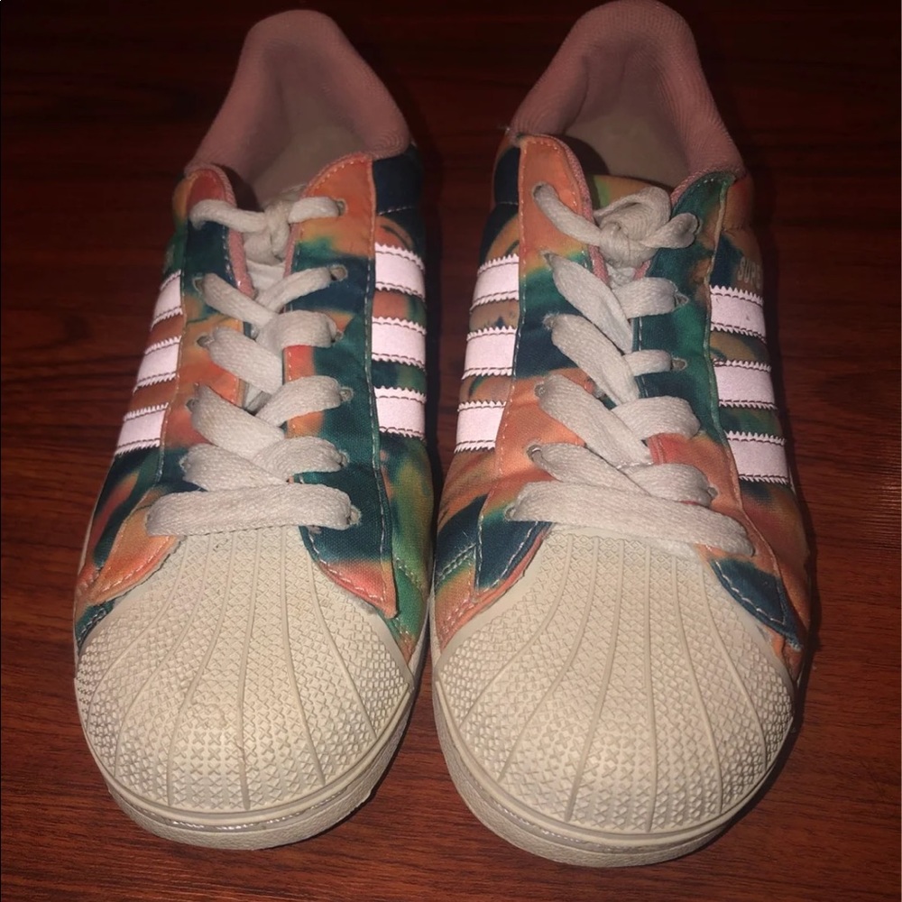 VINTAGE ADIDAS Superstar Farm Curso d'Agua Dust Pink'#B35832